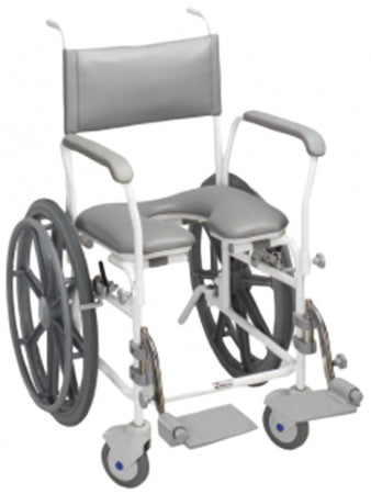 Aquamaster Self Propelled Shower Commode Chair 17"