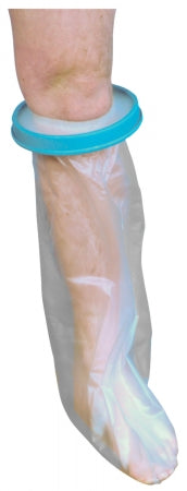Waterproof Cast and Bandage Protector for Showering/Bathing - Adult Short Leg