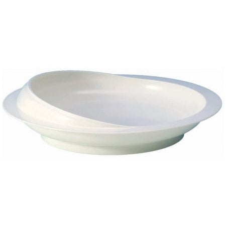 Scoop Plate - White