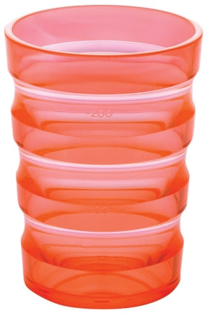 Sure Grip Mug with Cap (Small Hole) - Orange