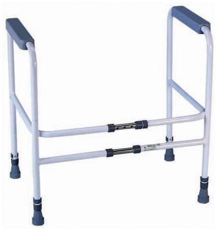 Broadstairs Toilet Frame with Adjustable Height and Width - Free Standing
