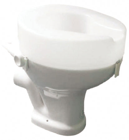 Ashby Raised Toilet Seat - 150mm 6"